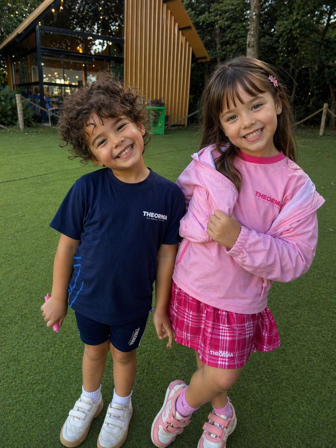 educacao infantil bilingue balneario picarras criancas uniforme escolar theorema sc